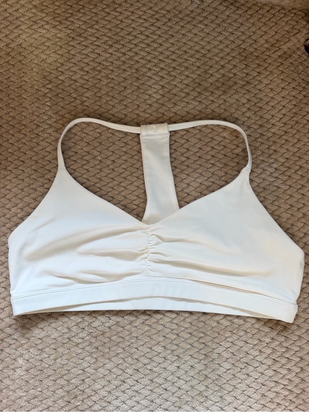 Spiritual Gangster White Racerback Bralette - Women Intimates & Sleepwear XL